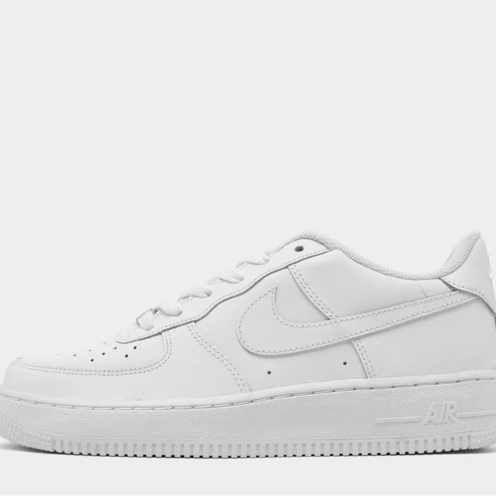 Nike Kids' Air Force 1 Low Top Sneakers - White